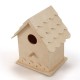 Casa de pájaros de madera 100% ecológica